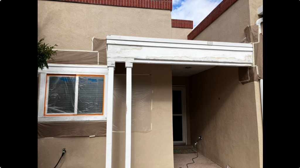 Stucco painting project in Albuquerque, NM