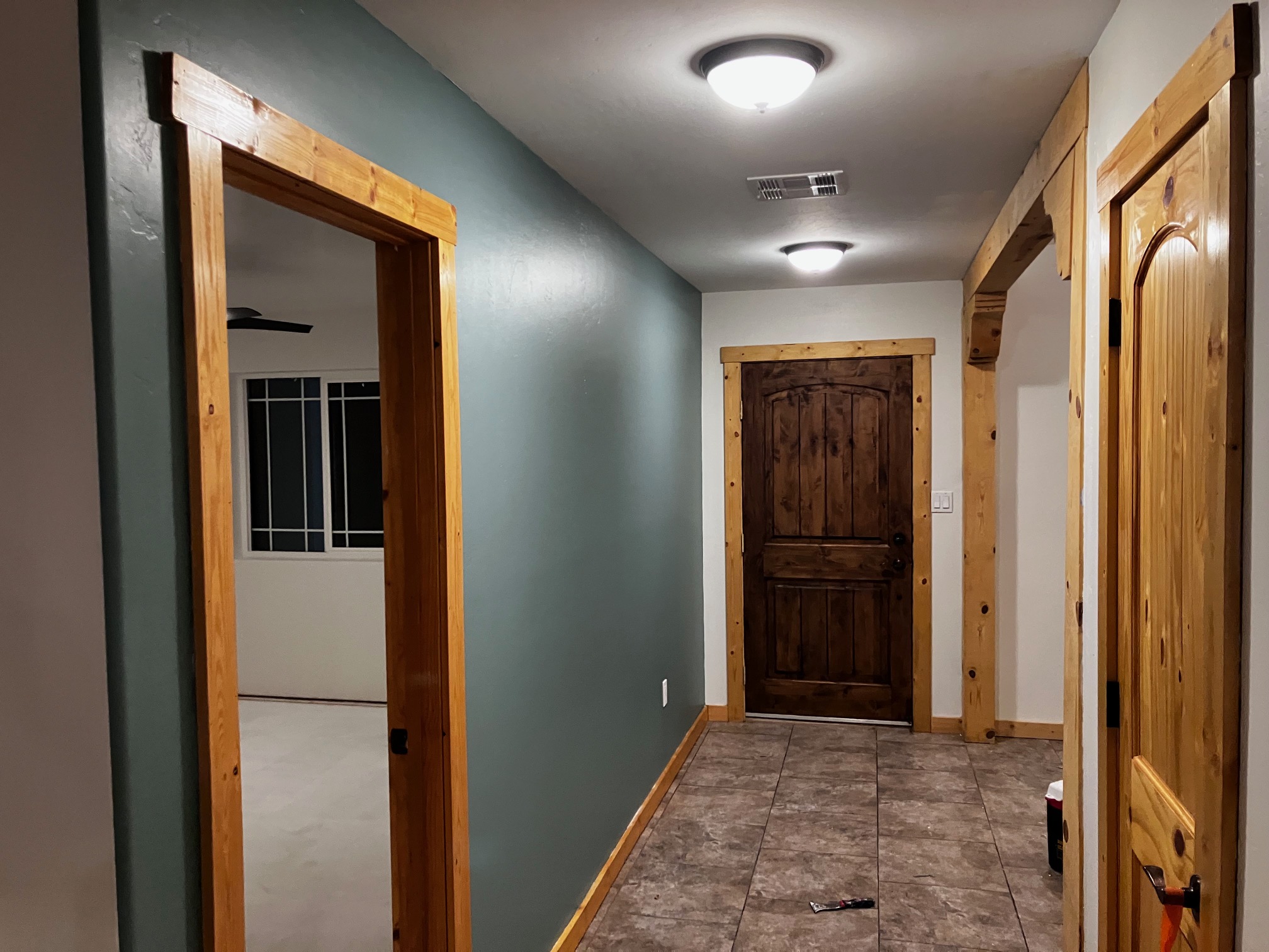Exterior siding paint job by an Albuquerque painter