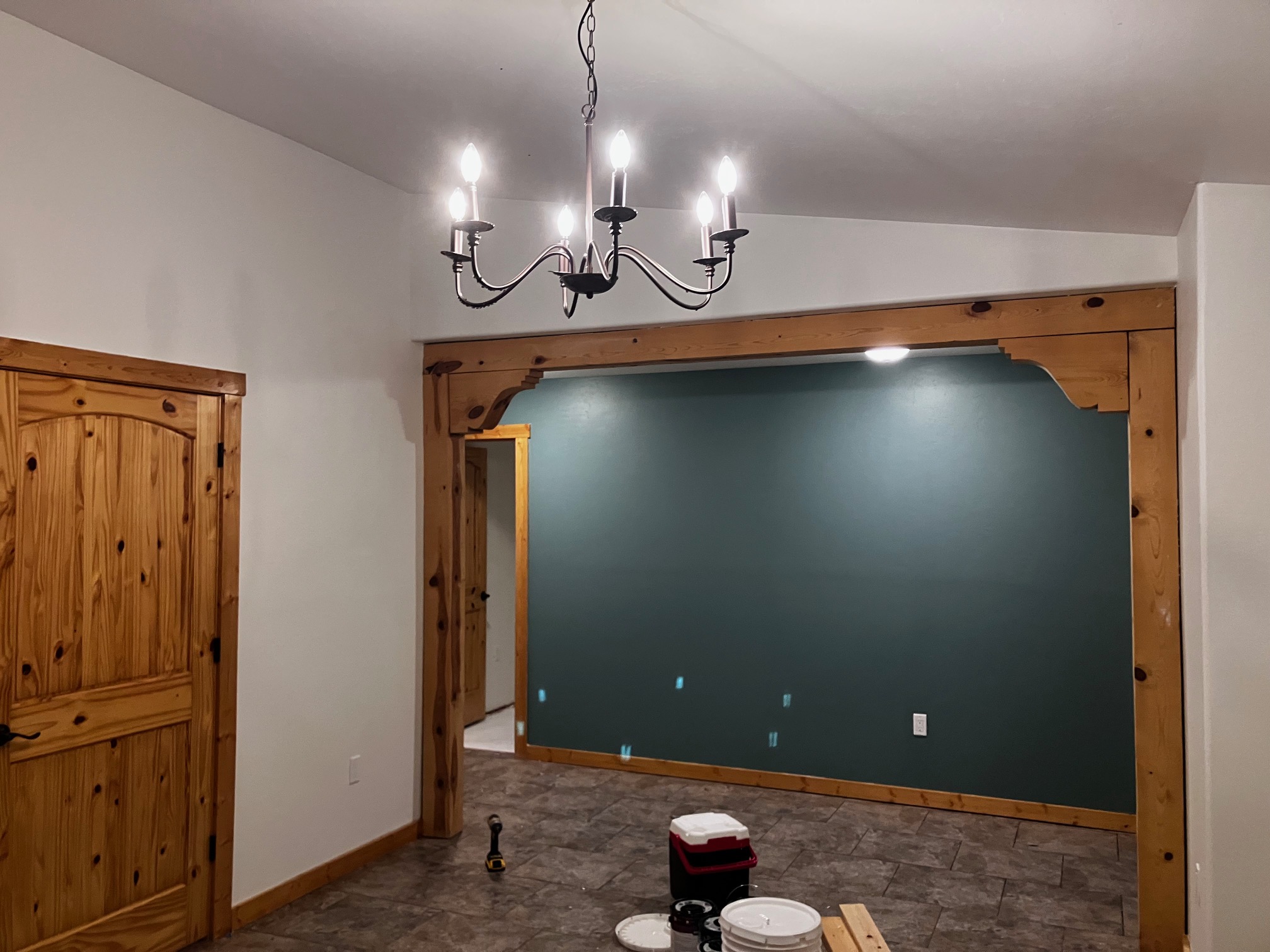 Bedroom interior painting in an Albuquerque home
