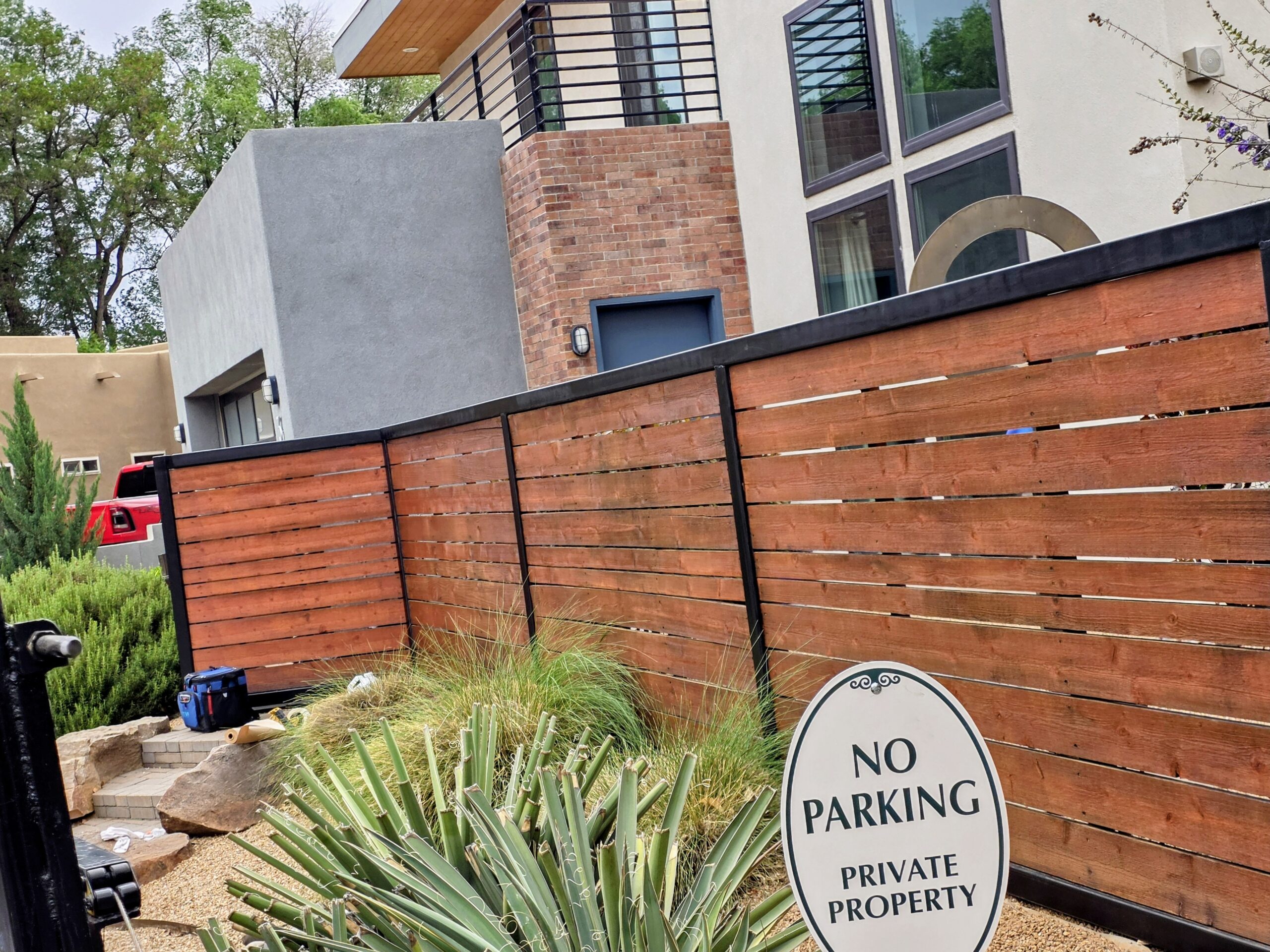 Fence staining and repair — Nuevo Professional Painting